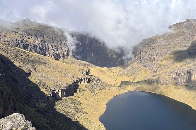 4 Day Mount Kenya Trek Up Chogoria Down Sirimon - Day 2: Lake Ellis to Lake Michaelson at 4,200 metres