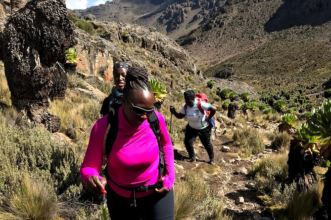 5 Days Mt. Kenya Sirimon route out Chogoria Route with Peak Circuit - What the private format really gives you
