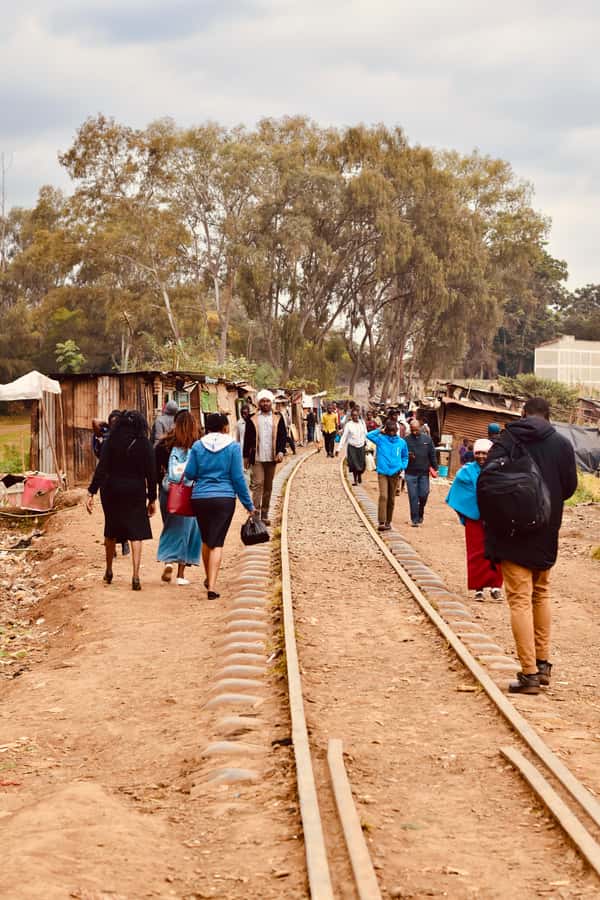 A Visit To KIBERA The Chocolate City. - Walking through the real Kibera