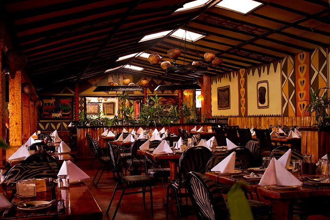 Barbecue Lunch/ Dinner At The Carnivore Restaurant - Nairobi - Soup, bread, and the first taste of dinner