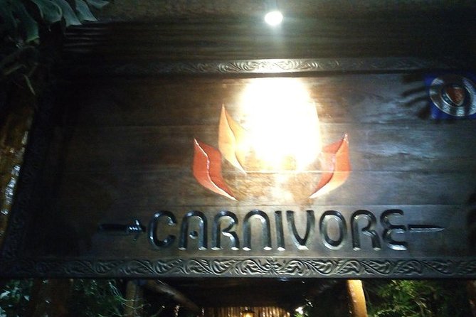 Carnivore Resturant Dinner Experience - The 7 pm pickup and private ride
