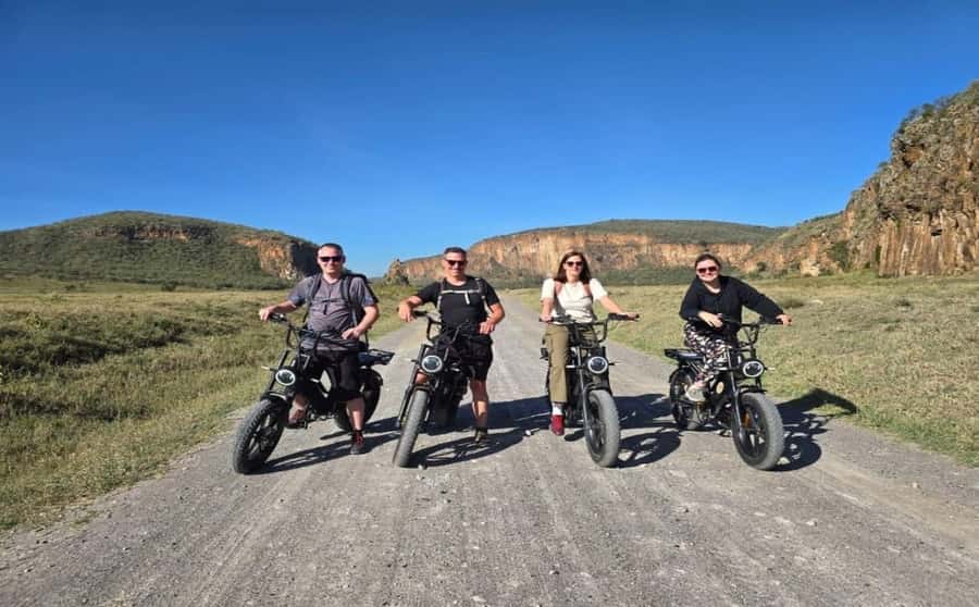 Daily Hell's gate National Park Ebike Cycling - Meeting at Elsa Gate and getting started