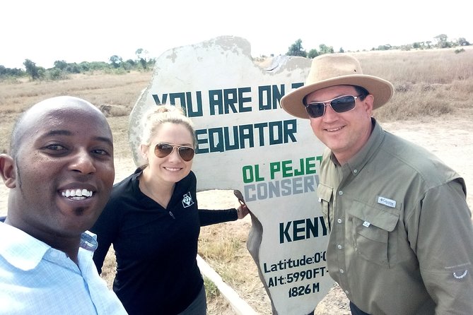 Day safari to Olpejeta Rhino conservancy - Nanyuki, coffee, and the equator needle