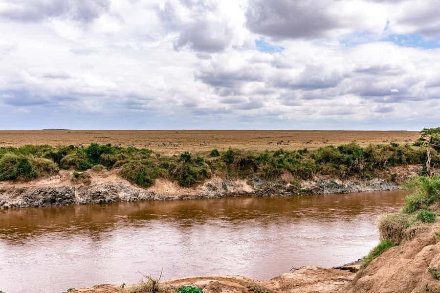 Day Tour to Maasai Mara & optional Maasai village visit - Entering Maasai Mara through Sekenani Gate