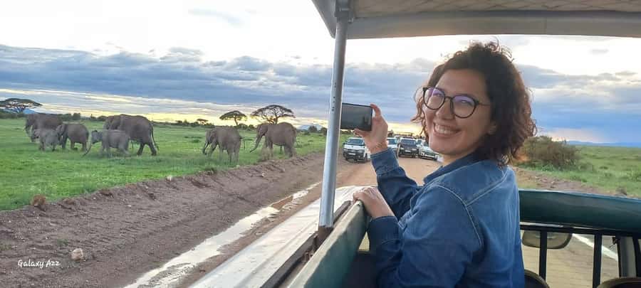 DAY TRIP AMBOSELI NATIONAL PARK FROM NAIROBI BUDGET SAFARI. - Four hours of game viewing in Amboseli
