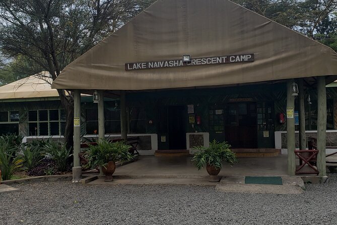 Day trip to Hells Gate National Park with boat ride on Lake Naivasha - The gorge walk, rock walls, and hot springs