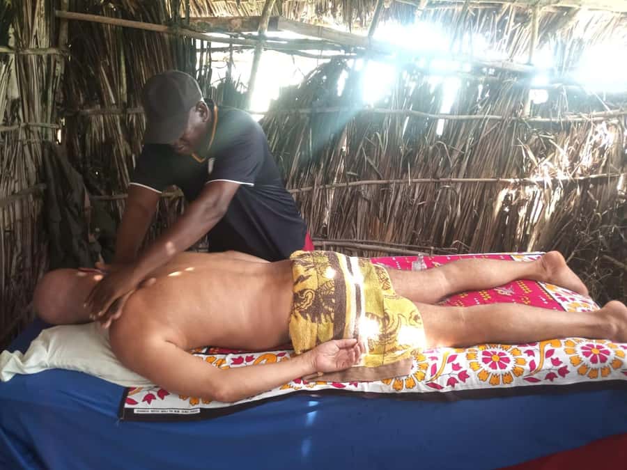 Diani Beach: Authentic Traditional Massage with Sea View - A beach break built around the sound of the surf