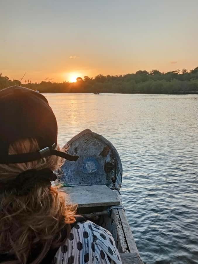 Diani Beach: Kongo River Sunset Experience in a canoe - Starting at Kongo Mosque, Diani’s northern marker