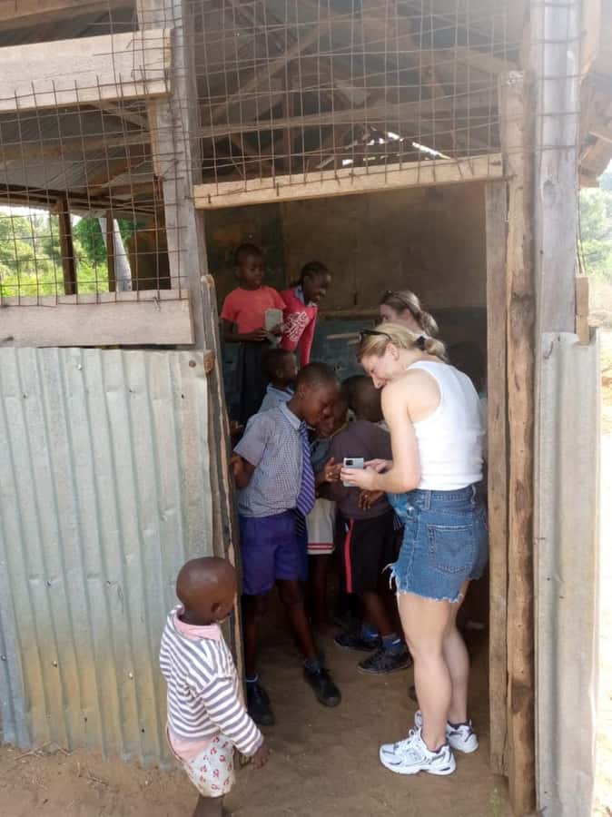 Diani bush tour - A local school visit with a useful lesson