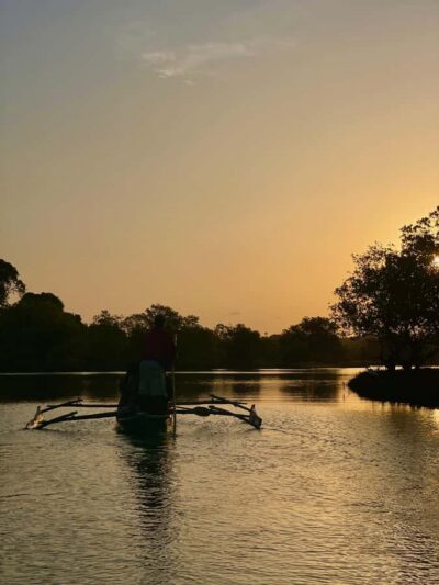 Sunset Canoe Tour along the River with Mangroves
