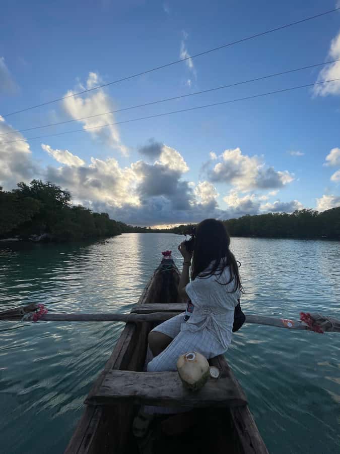 Diani: Sunset Canoe Tour along the River with Mangroves - Birds, crabs, fish, and the small signs of life
