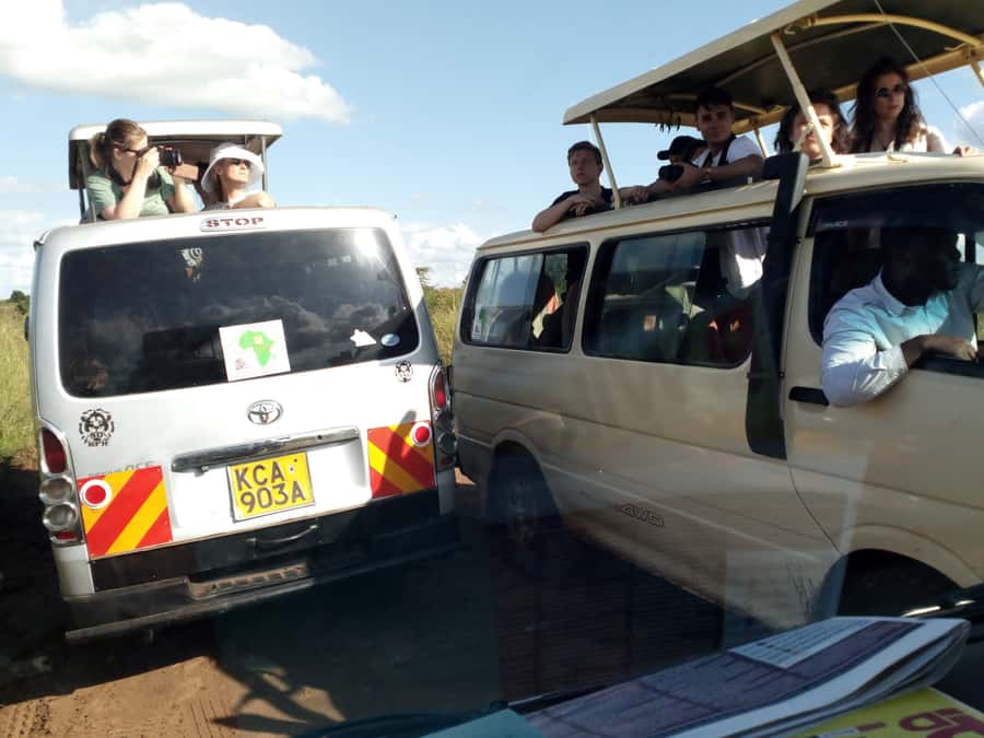 From Mombasa: Tsavo National Park Full-Day Group Trip - The three-hour road from Mombasa