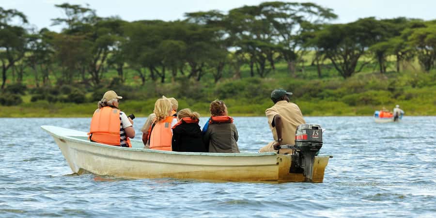 From Nairobi: Lake Naivasha and Hell's Gate Park Day Tour - Lake Naivasha by boat
