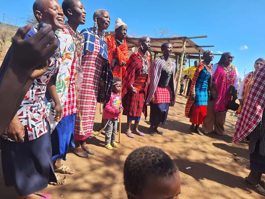 From Nairobi: Maasai village and cultural experience - Fire-making and the Maasai connection to cattle