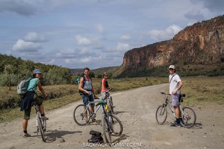 HELL'S GATE AND LAKE NAIVASHA BOAT RIDE FROM NAIROBI. - Two hours on a bike inside Hell’s Gate