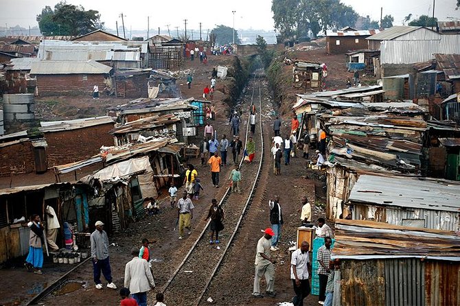 Kibera Slum Guided Tour from Nairobi - A view from above and the hard parts of the route