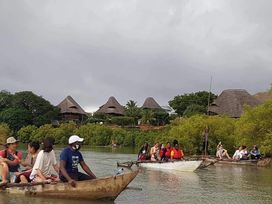 mangrove tour - Setting out from Diani at 16:00