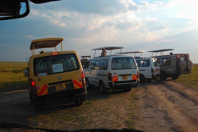 Masai Mara Budget 2 nights tented camp road Safari - Guides Peter, Zack, and Julius