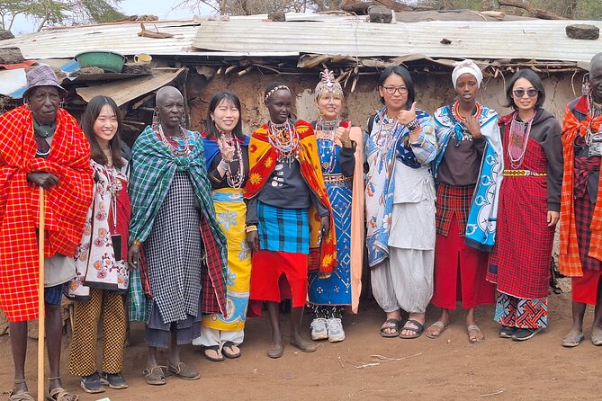 Masai village visit from Nairobi day tour - The long road to the Maasai village