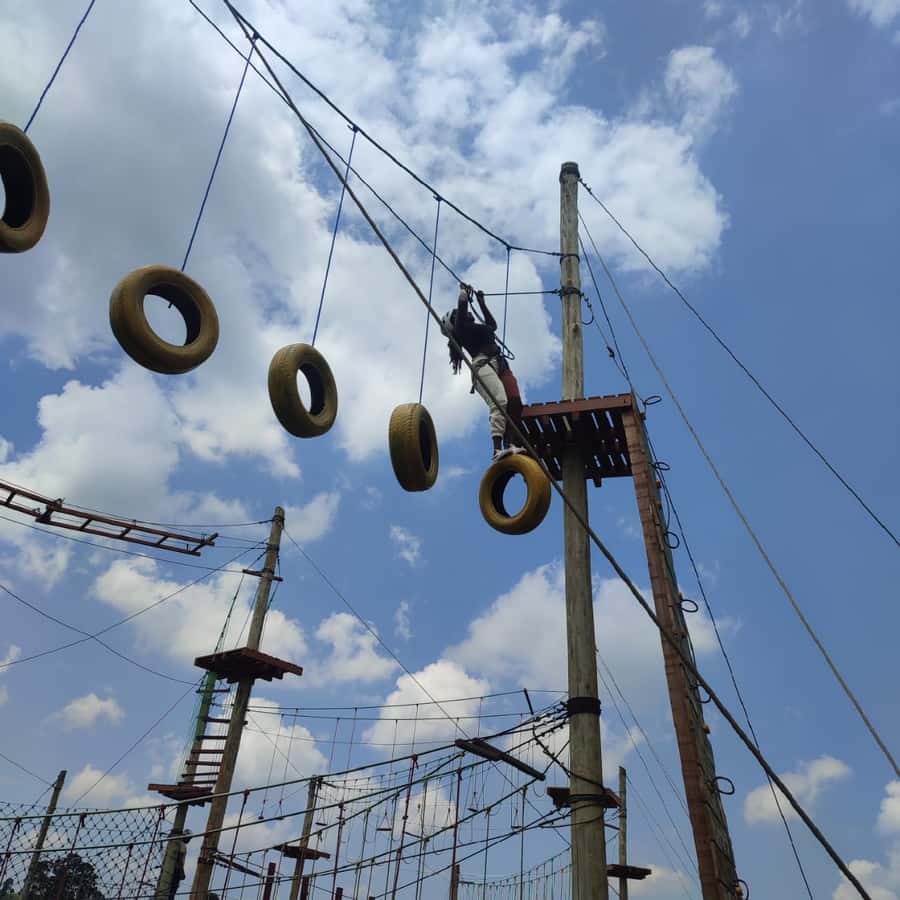 Nairobi: 1 Day of Pure Adrenaline Adventure in Kenya - Burudani’s high rope courses at 10:00 a.m.
