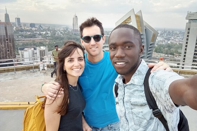 Nairobi; City Walk Tour - KICC rooftop: Nairobi from a higher point