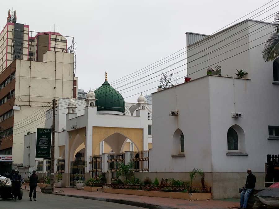 Nairobi city walking and historical tour - Jeevanjee Gardens and the older city center