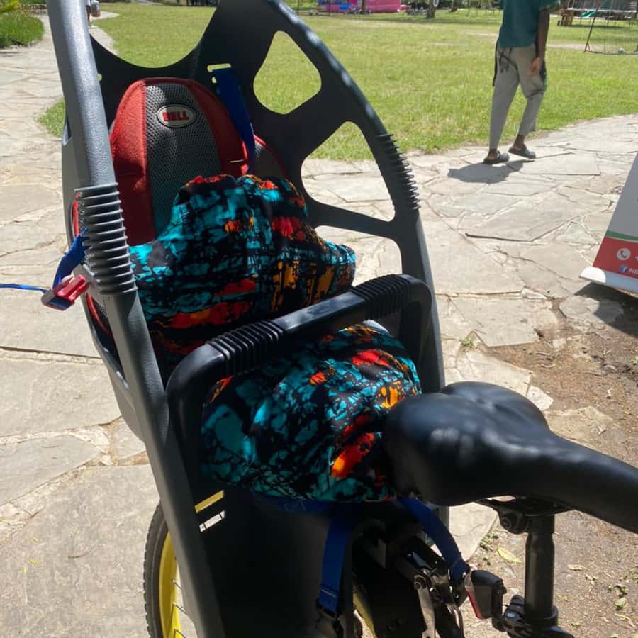 Nairobi: E-Bike/Cycling Wildlife Safari with Transfer & meal - Watching giraffes and zebras from the trail