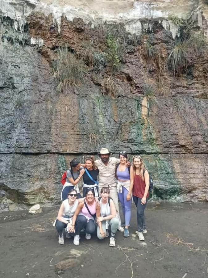 Nairobi:Group Hell's Gate National Park & Lake Naivasha Tour - Walking through the narrow gorges