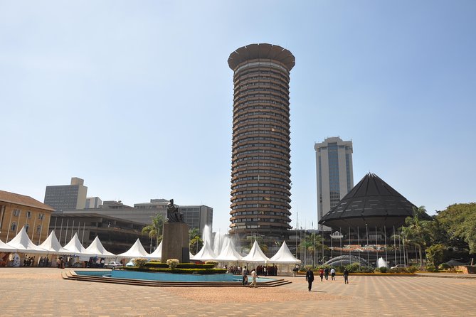 Nairobi Highlight Guided Walking Tour - Walking past Parliament and the Kenyatta Mausoleum