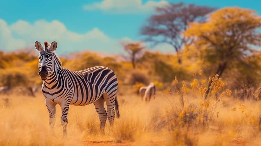 Nairobi National Park: Free WIFI connection - What the guide adds to the drive