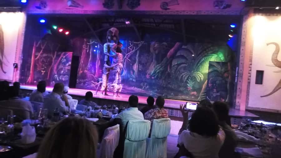 Nairobi: The Safari Cats Show Tickets & Buffet Dinner - A Kenyan dinner with a stage show attached