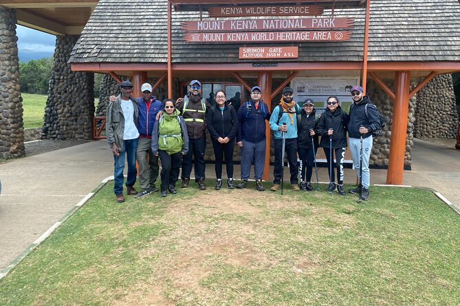 Private 4 Day Mount Kenya Treks - Day one: from the park entrance to Lake Ellis