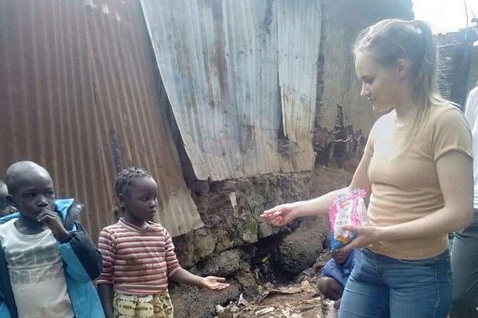 Private Tour in Kibera the Largest Slum - Meeting children at a school