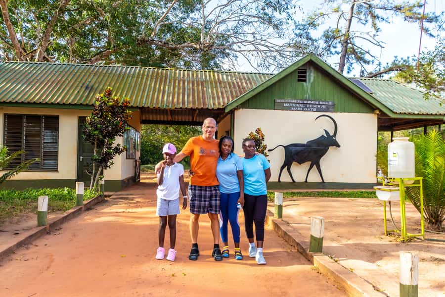 Shimba Hills Day Safari & Sheldrick Falls Hike Private Tour - The forest path to Sheldrick Falls